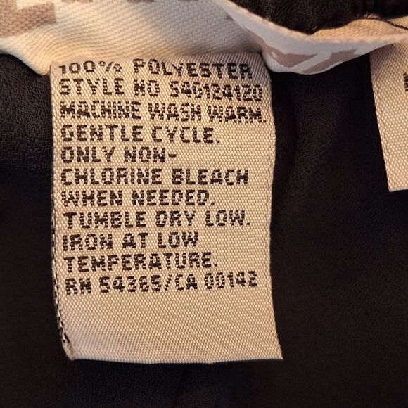 Wide Leg Chiffon Palazzo Pants Special Occasion Lined Flowy Party TanJay size 14 - Picture 10 of 10